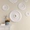 Ekena Millwork Palmetto Ceiling Medallion (Canopies up to 3 5/8"), 23 5/8"OD x 3 5/8"ID x 1 5/8"P, Primed White CM23PM - alternate 7